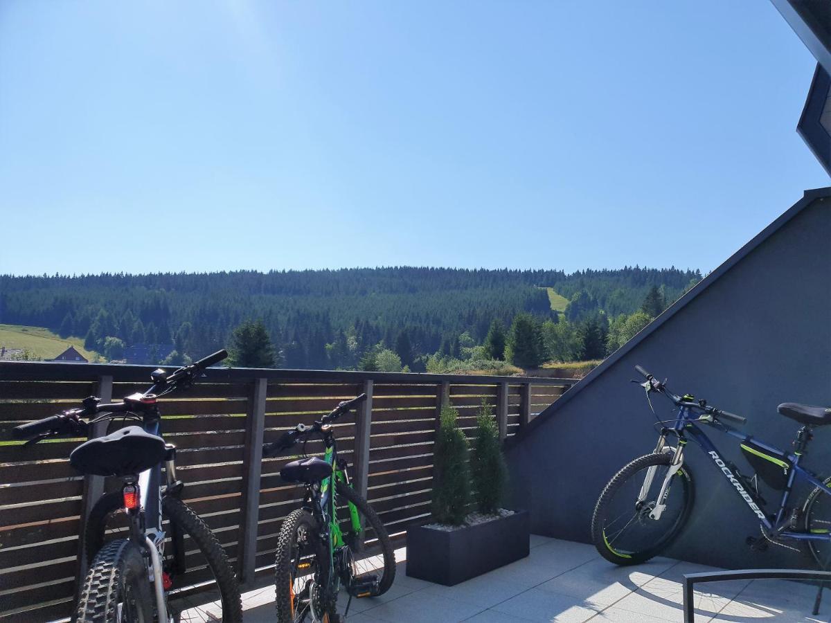 Apartman Venus S Velkou Terasou Loučná pod Klínovcem Bagian luar foto